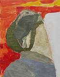 21. _Dying Hero. Colour sketch_ 2023, 37,5x29 cm, oil on canvas