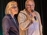 Susanne Hopp & Karl-Heinz Hornbostel bei der Begrüßung