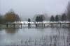 Hochwasser in der Okerniederung bei Hillerse