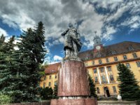 Lenindenkmal vor dem Haus der Offiziere